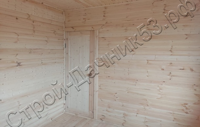 4 Каркасно-щитовой дом Д-3, 9х8.5м, 67.5 М², Московская область, Можайский район, деревня Старое Село. (10)